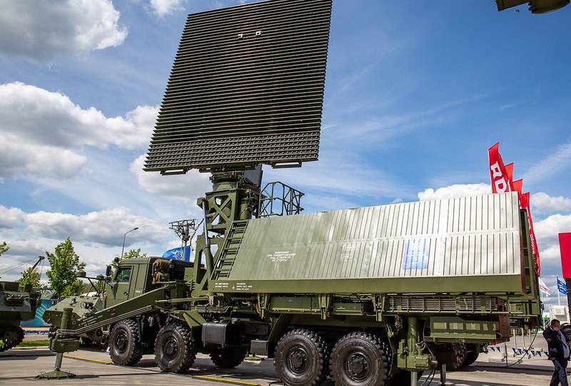 Russia displays a new foreign market a new radar for detecting hypersonic targets