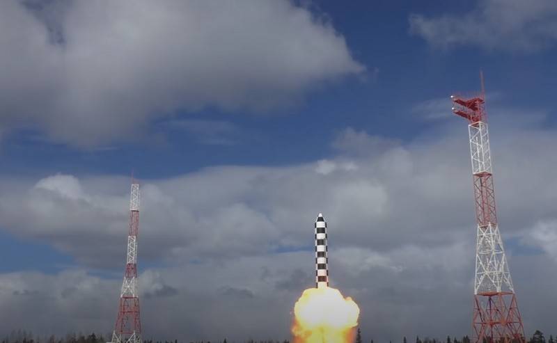 Russia did not stop work on the new RS-28 Sarmat ICBM