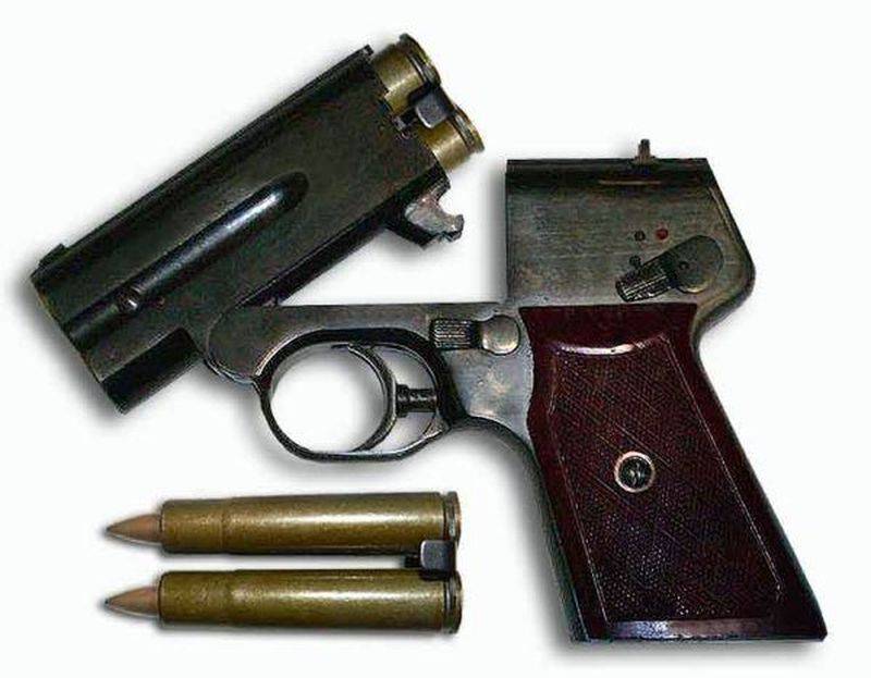 苏联特种部队的武器。 沉默的雷暴手枪