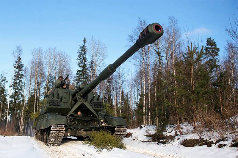 God of War. SPG 2S19 "MSTA-S": more than 30 years in the army