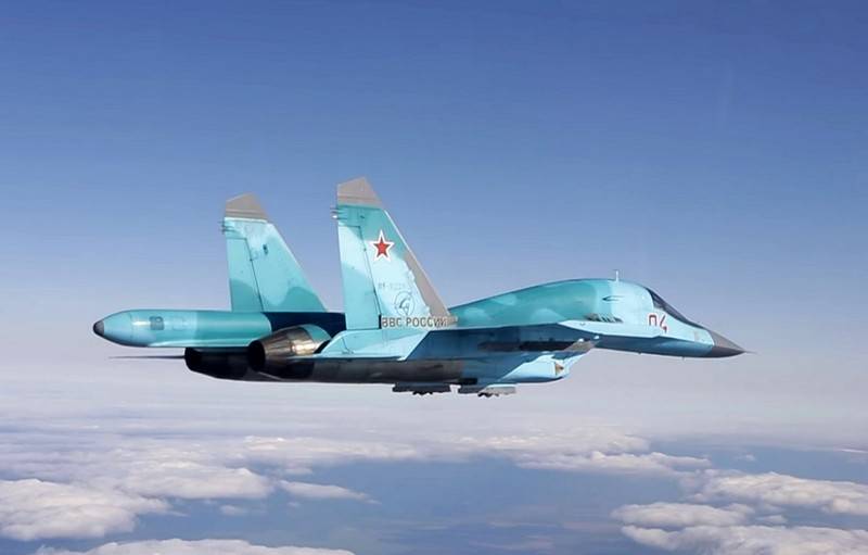 Su-34 최전선 폭격기에 대한 새로운 계약이 체결되었습니다.