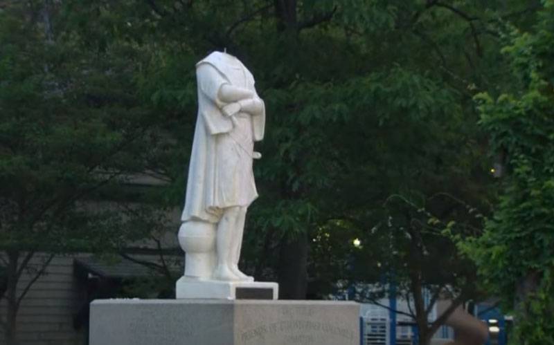 "Você é contra a descoberta da América?" - nos EUA, comente de maneira diferente a decapitação da estátua de Cristóvão Colombo