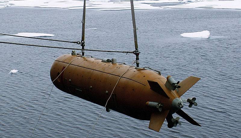 مركبات تحت الماء مستقلة غير مأهولة تابعة للبحرية الروسية