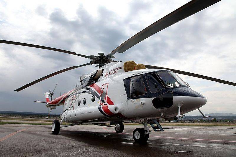 Lancio della produzione civile della versione artica del Mi-8AMT