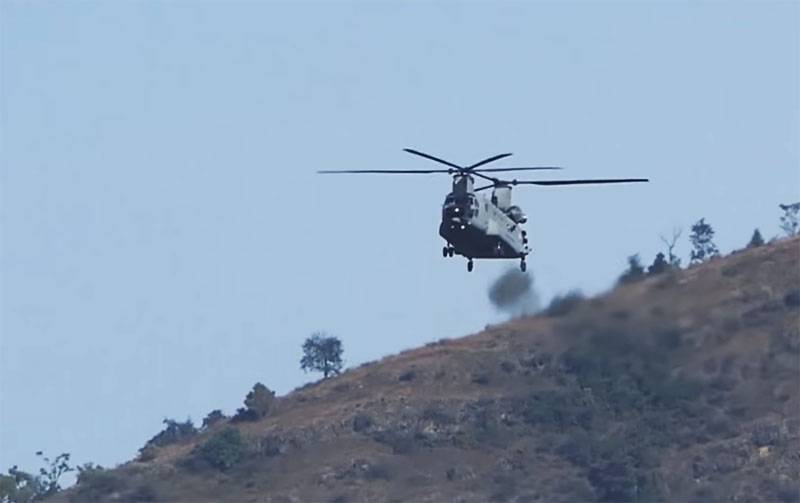 L'Inde a envoyé des hélicoptères Chinook et Apache à la frontière avec la Chine