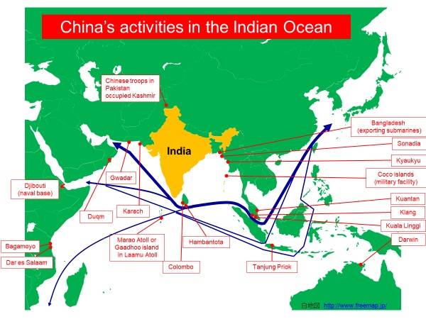 Japan is the guardian of shipping in the Indian Ocean