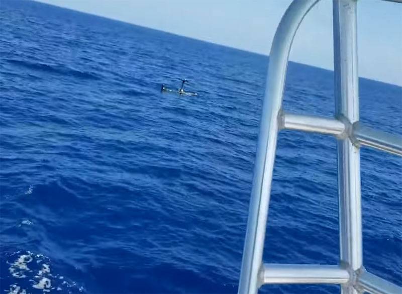 "Guarda, ha le antenne": i pescatori americani hanno scoperto una nuova versione del drone marino WG