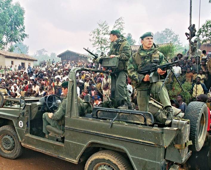 Боевые операции Иностранного легиона во второй половине XX века