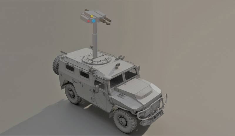 Car "Tiger Sniper": modules télécommandés d'armes de haute précision pour équipements de combat au sol