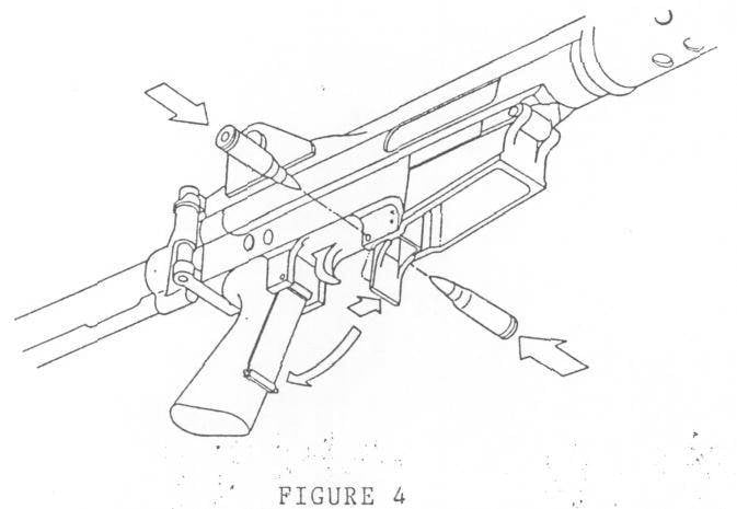 Rifle de carga automática Holloway Arms HAC-7. Falha na compilação de boa sorte