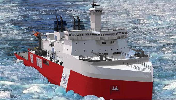 American heavy icebreakers of the XXI century. One in construction, two in line, what's next?