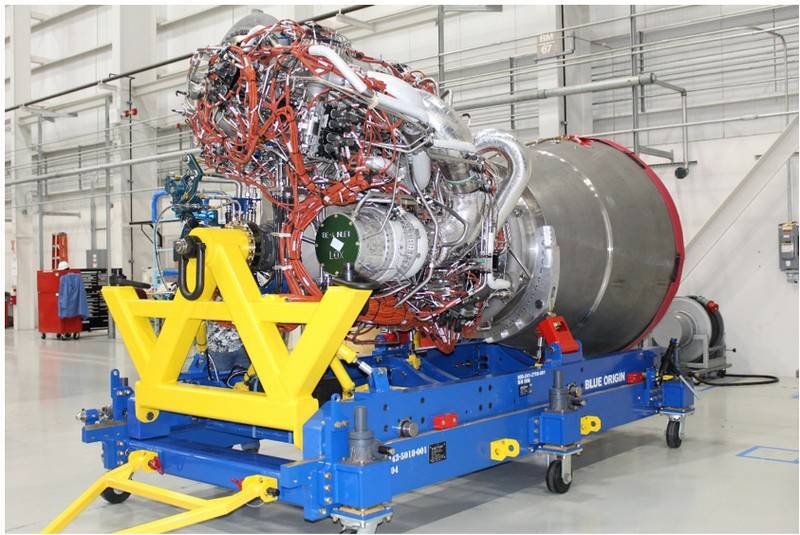 El primer motor de cohete entregado en los Estados Unidos para reemplazar el RD-180 ruso