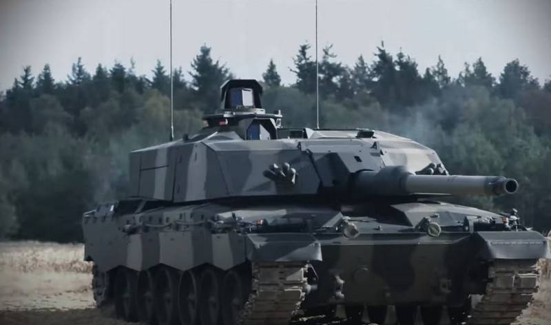 Black Night Challenger 2 MBT Main Battle Tank LEP program