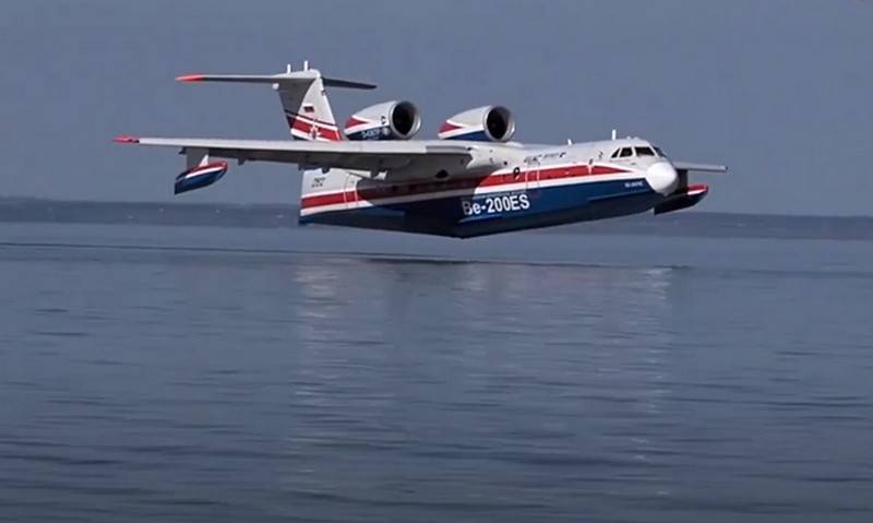 Die russische Marinefliegerei wird mit drei Amphibienflugzeugen Be-200 aufgefüllt