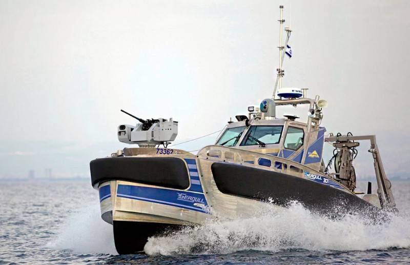 Az izraeli pilóta nélküli "Seagull" hajó egy felderítő drónt kapott