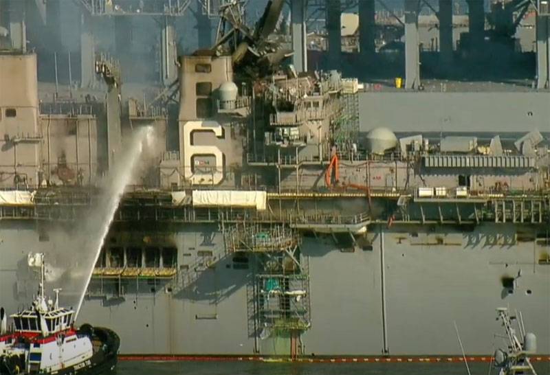 “It was the worst watch for a warship”: USS Bonhomme Richard fire damage shown