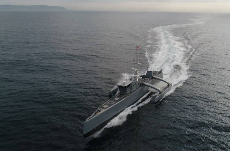 De Amerikaanse marine gaf opdracht tot de ontwikkeling van een onbemand middenklasseschip (MUSV)