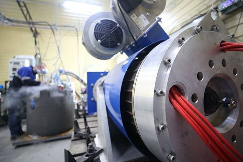 In Russia, they created an electric motor based on superconductivity