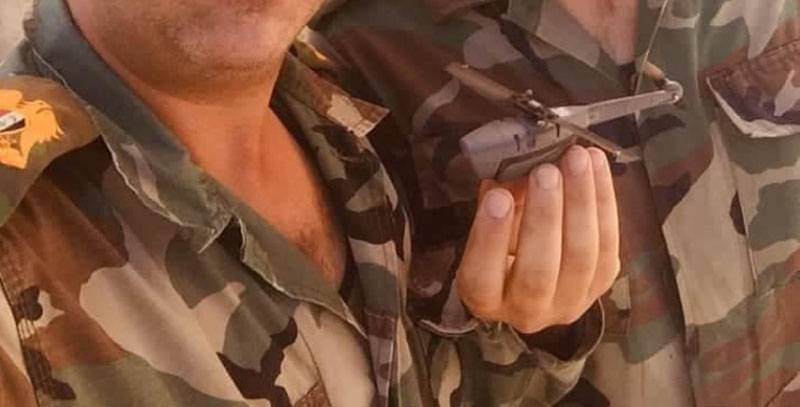 The newest American mini-drone Black Hornet 3 fell into the hands of the Syrian army