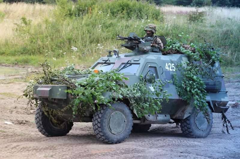 Véhicule blindé ukrainien "Dozor-B" adopté par les forces armées ukrainiennes