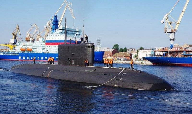 Il secondo "Varshavyanka" per la flotta del Pacifico ha completato le prove in mare in fabbrica