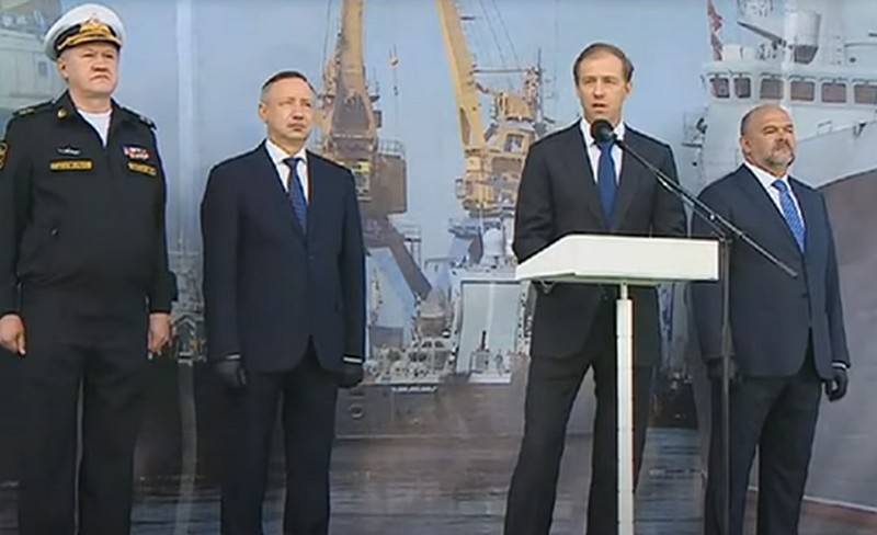 USC announced the time of construction of new frigates of the modernized project 22350