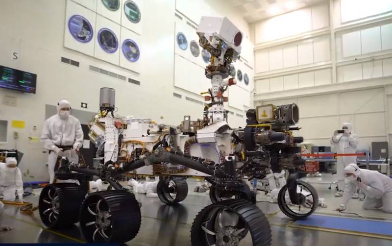 美国宇航局宣布恒心漫游车准备发射到火星