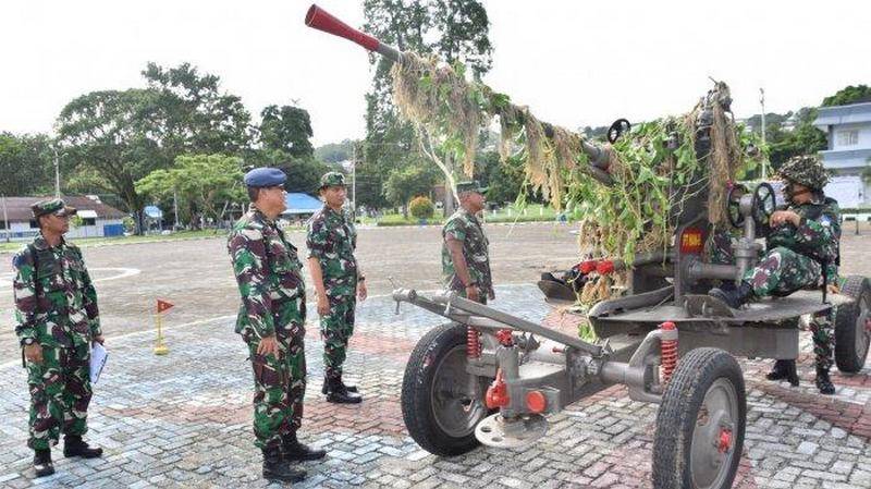 戦前のM1939がまだ運用中：インドネシアでソビエト対空砲が運用中