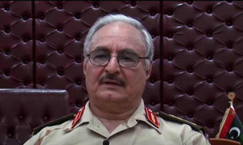 Estados Unidos amenazó con imponer sanciones al comandante de LNA Khalifa Haftar