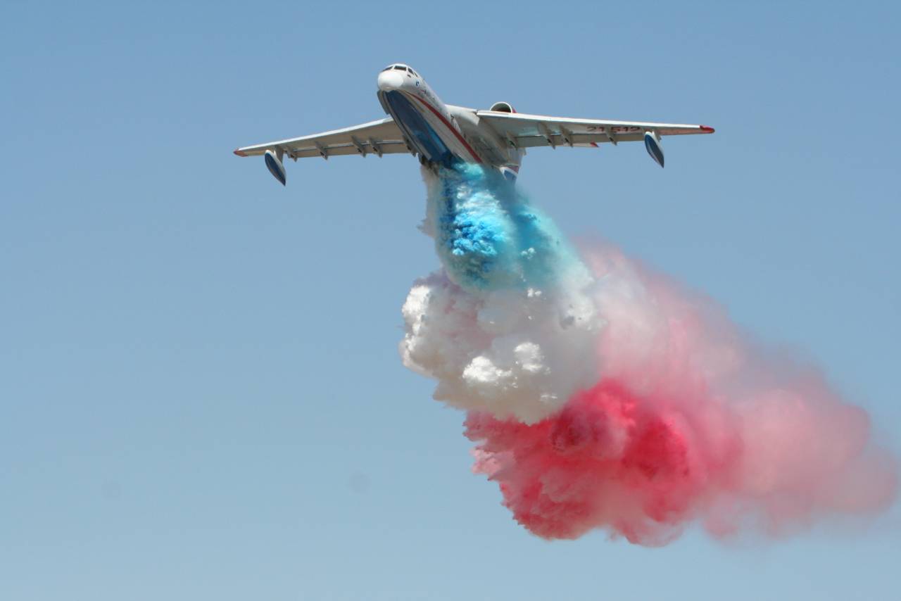 Beriev Be-200 Aircraft Forced an Emergency Landing at Sea 