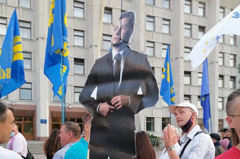 乌克兰民族主义者反对顿巴斯停火