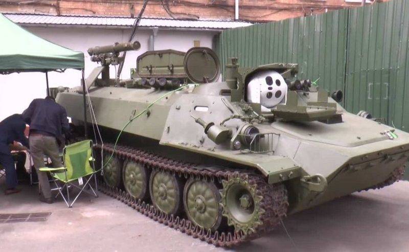 Die Ukraine modernisierte das selbstfahrende Panzerabwehr-Raketensystem Shturm-S