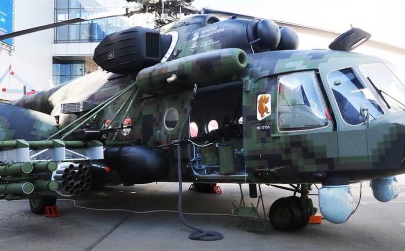 O Ministério da Defesa planeja comprar um lote de helicópteros Mi-8AMTSh-VN para a SSO