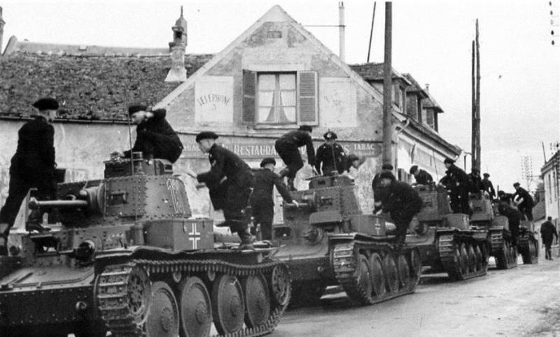 Массовое применение танков