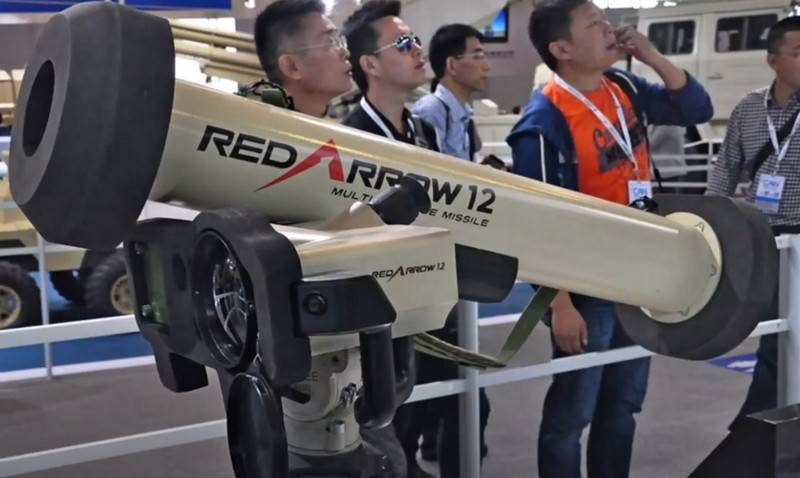 L'Algérie a été le premier clone chinois du Javelin américain ATGM