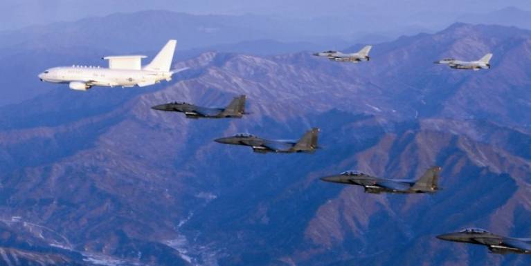 Aviones de combate de Corea del Sur