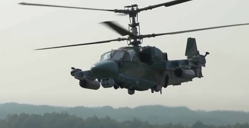 Un prototipo del Ka-52M modernizzato fece il suo primo volo