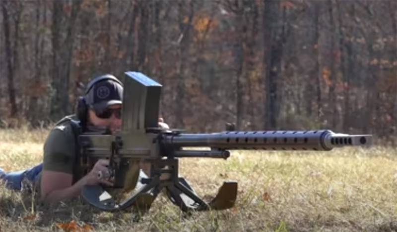 Detailed demonstration of a shot from an anti-tank rifle on steel sheets