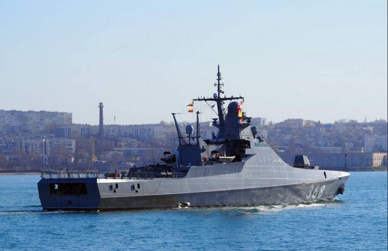 Corvette "Vasily Bykov" kam zur Nordflotte, um Waffen zu testen