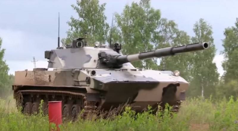 The modernized version of "Sprut-SDM1" entered the state tests