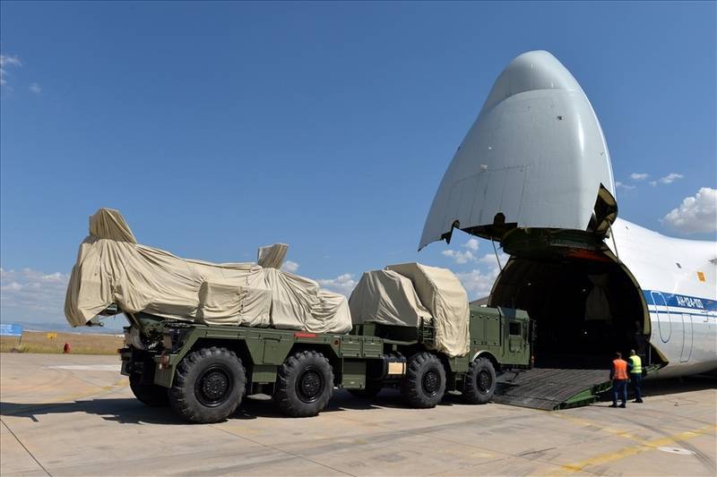 S-400防空システムの第XNUMXセットとトルコの供給のための契約が署名されました