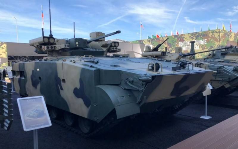 "Dragoon" plus "Boomerang-BM": à la "Army-2020" a montré un nouveau BMP "Manul"