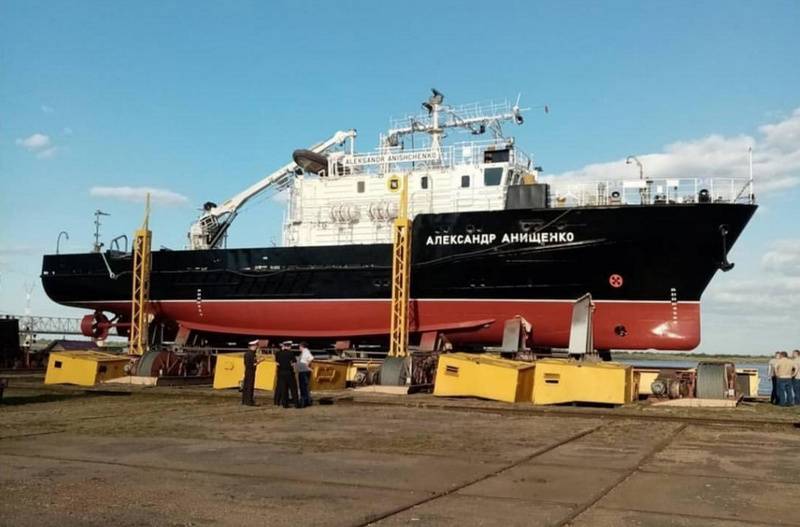 Lanzamiento del proyecto BGK 19920 para la flota del Pacífico en Blagoveshchensk