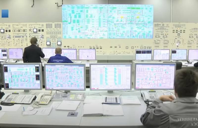 Reattore nucleare della nuova unità di potenza lanciata a Leningrado NPP-2