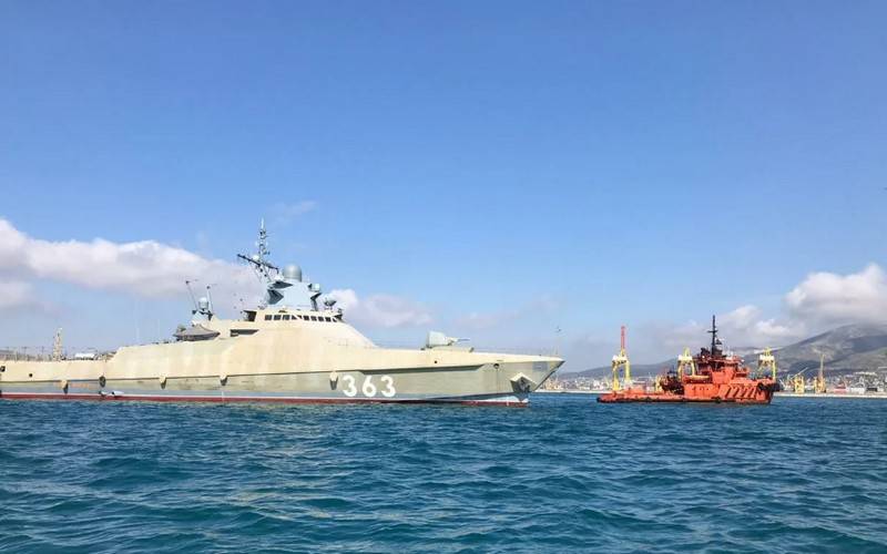 Corvette "Pavel Derzhavin" conducted the first shooting in the framework of state tests