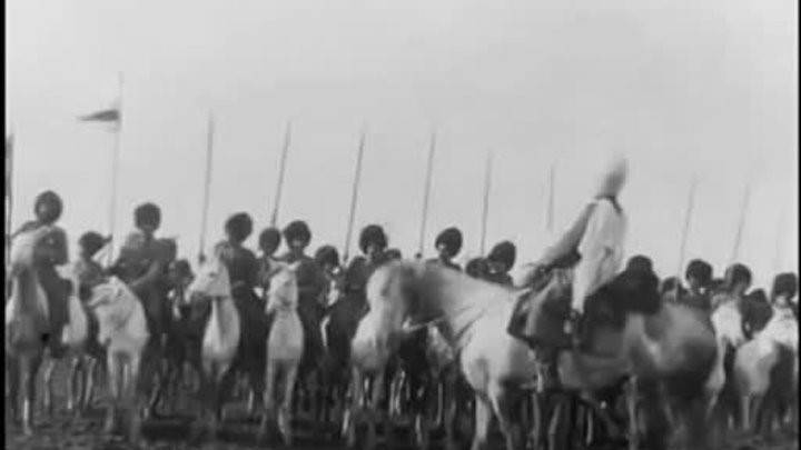 러시아 제국의 투르크멘. Tekin 말 연대의 역사