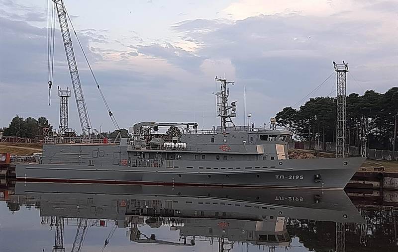 Proyecto 1388N3T barco torpedero de plomo enviado para pruebas estatales