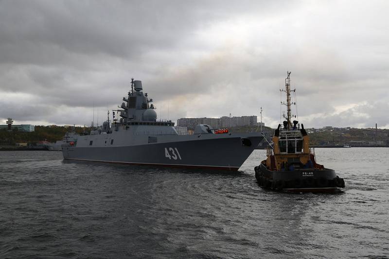 The frigate "Admiral Kasatonov" arrived at the place of permanent duty