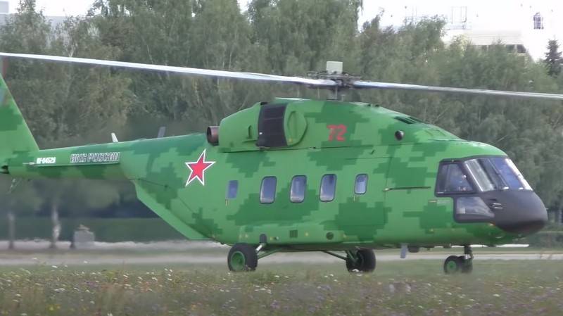 The military transport Mi-38T will receive new modifications