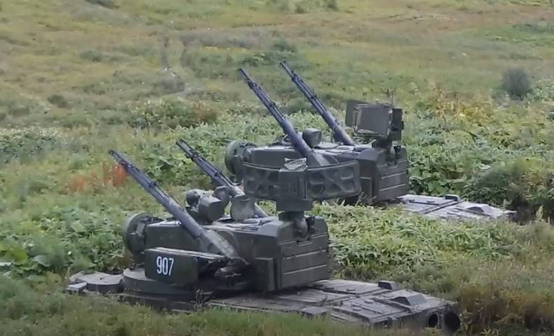 Military exercises on anti-amphibious defense took place in the Kuriles